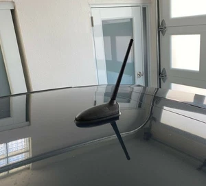 7" Short Black Rubber Antenna Mast Power Radio AM/FM for Hyundai Kona 2018-2021 - Picture 1 of 18
