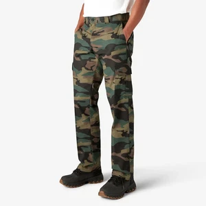 Dickies Men's Regular Fit Straight Leg Twill Cargo Pant, Camo, 42 x 32 - Picture 1 of 1