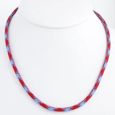 Collar Trenzado Tobillera Confederada Pulsera Paracord Collar Gargantilla Langosta Foto 1 de 2