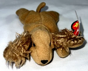 TY Beanie Baby Spunky Cocker Spaniel Plush Dog Retired Stuffed Animal 8” - Picture 1 of 7