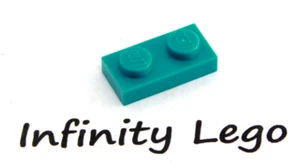 30 LEGO Turquesa Placa 1 x 2 (3023) - (30 Piezas) - Imagen 1 de 1