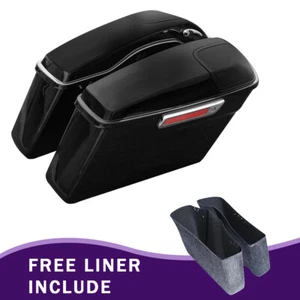 Hard Saddlebag 5x7" Speaker Grill Fit For Harley Touring Street Glide 14-later - Picture 1 of 11
