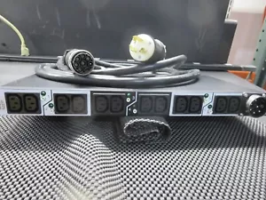 IBM 97P6221 PDU 12 Port W/Longwell 25R2555 Power Cord 14 FT. 19 Inch Rack Mount - Picture 1 of 12