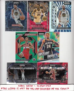 2022-23 Panini Prizm Insert Widescreen STEPHEN CURRY #4 Warriors - Picture 1 of 1