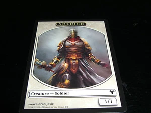 Magic the Gathering: Modern Event Deck - Soldier - Spirit Token [x1] MTG - Picture 1 of 2