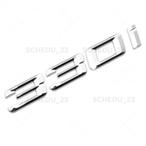 For BMW 330i Letter Emblem Replace Badge Car Trunk Lid M Series Performance - Picture 1 of 3