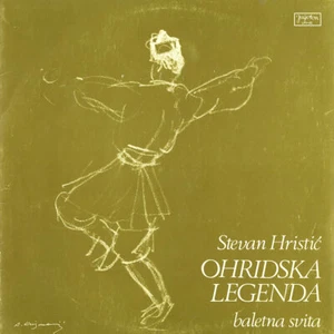 HRISTIC Ohridska Legenda (ballet suite) ZDRAVKOVIC Jugoton LPYVS-25 Black/Silver - Picture 1 of 3