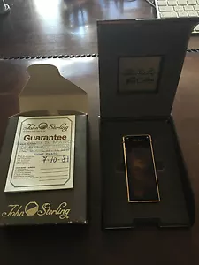 COLIBRI JOHN STERLING CIGARETTE LIGHTER IN ORIGINAL CASE - Imagen 1 de 1
