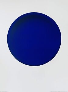 Yves Klein Poster Kunstdruck Disque bleu 80 x 60 cm Neu I Germanposters