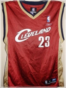 CLEVELAND CAVALIERS JERSEY - Lebron James 23 - Picture 1 of 2