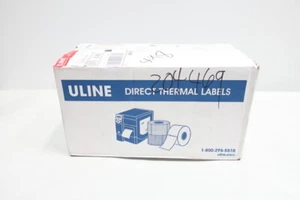 Case Of 4 Uline S-10775 4x8in Direct Thermal Label - Picture 1 of 5