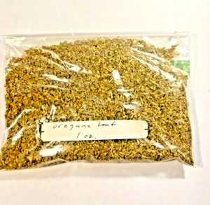 Oregano Leaf 1 Oz. Mediterranean USDA Organic Cut Dried Origanum Onites Herb Tea - Picture 1 of 8