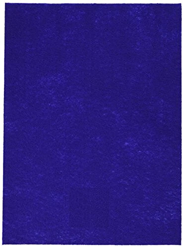 24 hojas clásicas de fieltro azul real 9"x12" totalmente nuevas Foto 1 de 1