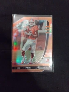 2020 Panini Prizm Entwurf Picks #28 DeAndre Hopkins Prizm neonorange 036/149 - Bild 1 von 5