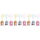 9 Pcs Student Gifts Gym Necklace Omori Keychain Pendant Backpack
