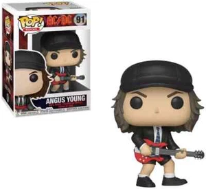 AC/DC ANGUS YOUNG 3.75" POP ROCKS VINYL FIGURE FUNKO 91 NEW IN STOCK - Picture 1 of 3