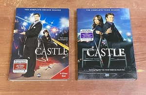 Castle TV Series : Second (2) & Third (3) Seasons - DVD - New & Sealed - Picture 1 of 3