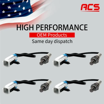 4 sensores de oxígeno O2 OEM para Chevrolet GMC Sierra Yukon 5.3 15284 SG1857 234-4668 Foto 1 de 4