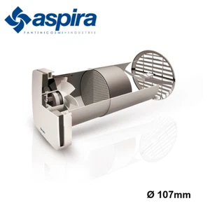 ASPIRA - Aspirvelo Air Ecocomfort 100 SAT recuperatore di calore con scambiatore - Afbeelding 1 van 2