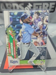 2020 Topps Holiday Randy Arozarena Rookie Card RC Rays #HW54 - Picture 1 of 2