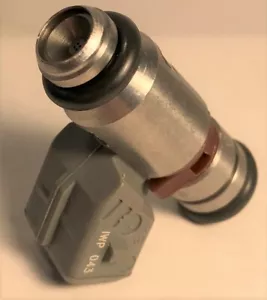(2) OEM Fuel Injectors for 2002-06 Harley-Davidson Heritage Softail CL FLSTCI - Picture 1 of 4