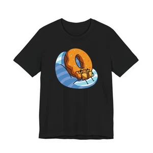 Donut trägt Brille Buch lesen Shirt | Buchliebhaber Shirt - Buchgeschenk - Bild 1 von 33
