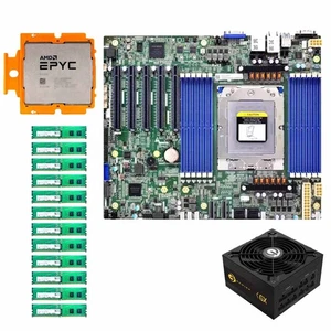 AMD 9454+T2SEER+SK Hynix 16G 4800Mhz*12+Great Wali N12 1200W+SAMSUNG 990 Pro 2Tb - Zdjęcie 1 z 3