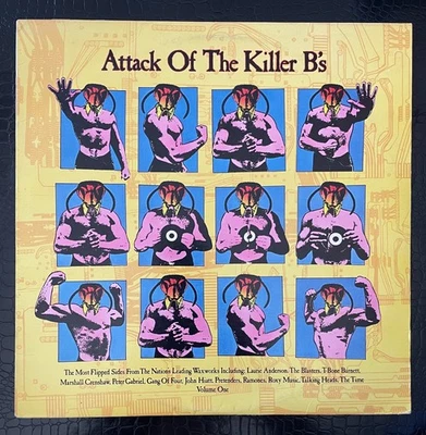 ATTACK OF THE KILLER B’s Roxy Music RAMONES T-Bone Burnett PETER GABRIEL M/VG+ - Image 1 of 4