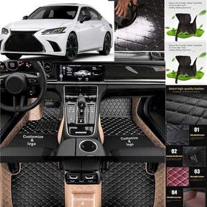 For Lexus ES Car Floor Mats Floor Liners Car Carpet Guard Customizable - Imagen 1 de 28
