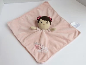 Baby Starters Dream Big Pink Doll Baby Security Blanket Rattle Satin 2020 12.5" - Picture 1 of 9