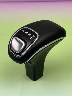 2012-2014 CHRYSLER 300 DODGE CHARGER GEAR SHIFTER KNOB BLACK LEATHER OEM - Image 1 of 4