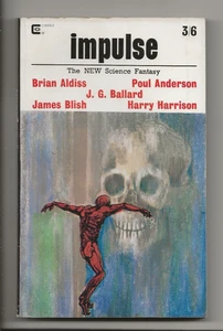 IMPULSE - NEW SCIENCE FANTASY #1 MARCH 1966 ALDISS, BLISH, BALLARD, ANDERSON - Picture 1 of 3