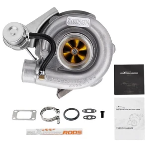 1x Billet T3 Turbocompressore Universal for 4 / 6 CYL A/R: 0.63 1.5L-2.5L - Picture 1 of 11