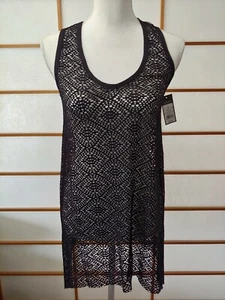 Mossimo Damen Häkel Tank Cover Up Kleid schwarz Small - Bild 1 von 3