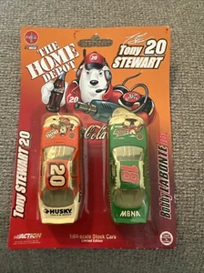 Tony Stewart 20 und Bobby Labonte 18 Home Depot Nascar limitierte Auflage Autos - Bild 1 von 1