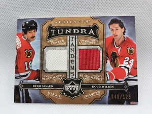 2006-07 Artifacts Tundra Tandems /125 Savard, Wilson TT-WS Chicago - Picture 1 of 2