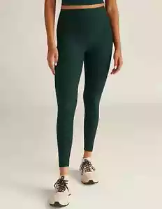 Beyond Yoga Spacedye Equipped Pocket Midi Legging Womens Small Green SD3515 - Picture 1 of 2