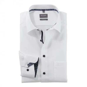 Mens Olymp White Shirt 1004 64 00 - Picture 1 of 2