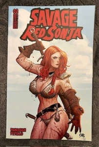 Savage Red Sonja 2 VF 2023 Dynamite Cover Variant B Cho - Picture 1 of 1