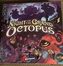 Night of the Grand Octopus Board Game iello SUPERLUDE NEW AND SEALED