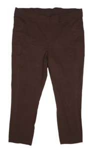 Old Navy High Waisted Side Pocket 7/8 Leggings Brown Plus Size Womens 2X - Picture 1 of 12