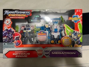 Transformers Energon Powerlinx Optimus Prime vs Megatron - Picture 1 of 2