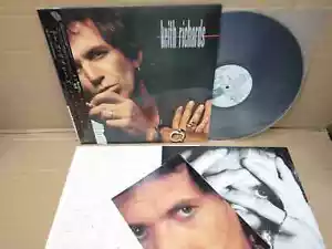 KEITH RICHARDS / TALK IS CHEAP VJL-28056 JAPAN LP w/POSTER ROLLING STONES 25972 - Picture 1 of 7
