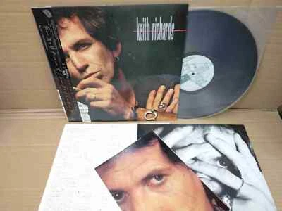 KEITH RICHARDS / TALK IS CHEAP VJL-28056 JAPAN LP w/POSTER ROLLING STONES 25972 - Image 1 of 4