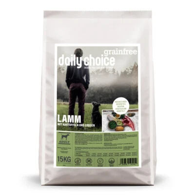 daily choice - Lamm Grainfree - 15 kg - Hundefutter - Bild 1 von 4