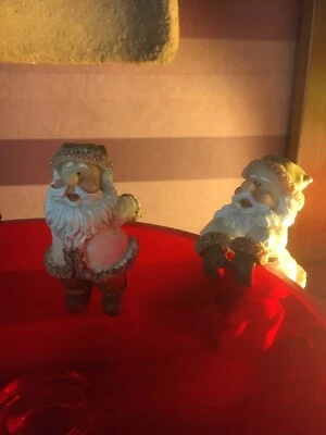 Kantennikoläuse 4er Set .   Handgemalt und sehr dekorativ    Art2 - Bild 1 von 4