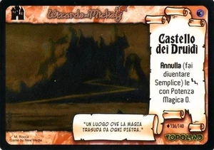 WIZARDS OF MICKEY Castello dei Druidi 136/140 FOIL ETA OSCURA ITA NEAR MINT - Picture 1 of 1