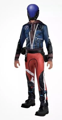 Hyperscape Ace Halloween Costume Ubisoft Adult Size Standard New - Image 1 of 4