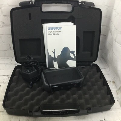 Shure PGX4 H6 524-542 MHz Wireless Microphone Receiver w/ Power Supply - Image 1 of 4
