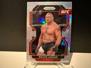 2022 UFC Panini Prizm Brock Lesnar # 159 Silver Prizm Card - Picture 1 of 1